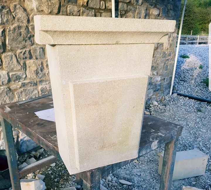 Our masonry supply ranges from a single sandstone key stone upto a full hand carved stone portico. We offer a fitting service for everything that we produce and supply nationwide. North Wales, North West, Wirral, Liverpool & Cheshire UK